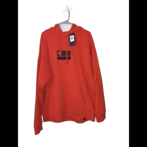 Under Armour Project Rock Veteran’s Day Heavyweight Hoodie Orange Men’s XXL NWT - Picture 1 of 7